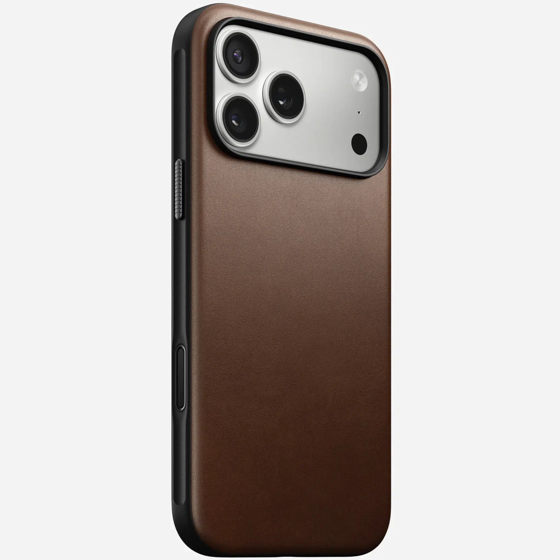 Nomad Modern Leather Case – Brown for iPhone 17 Pro Max