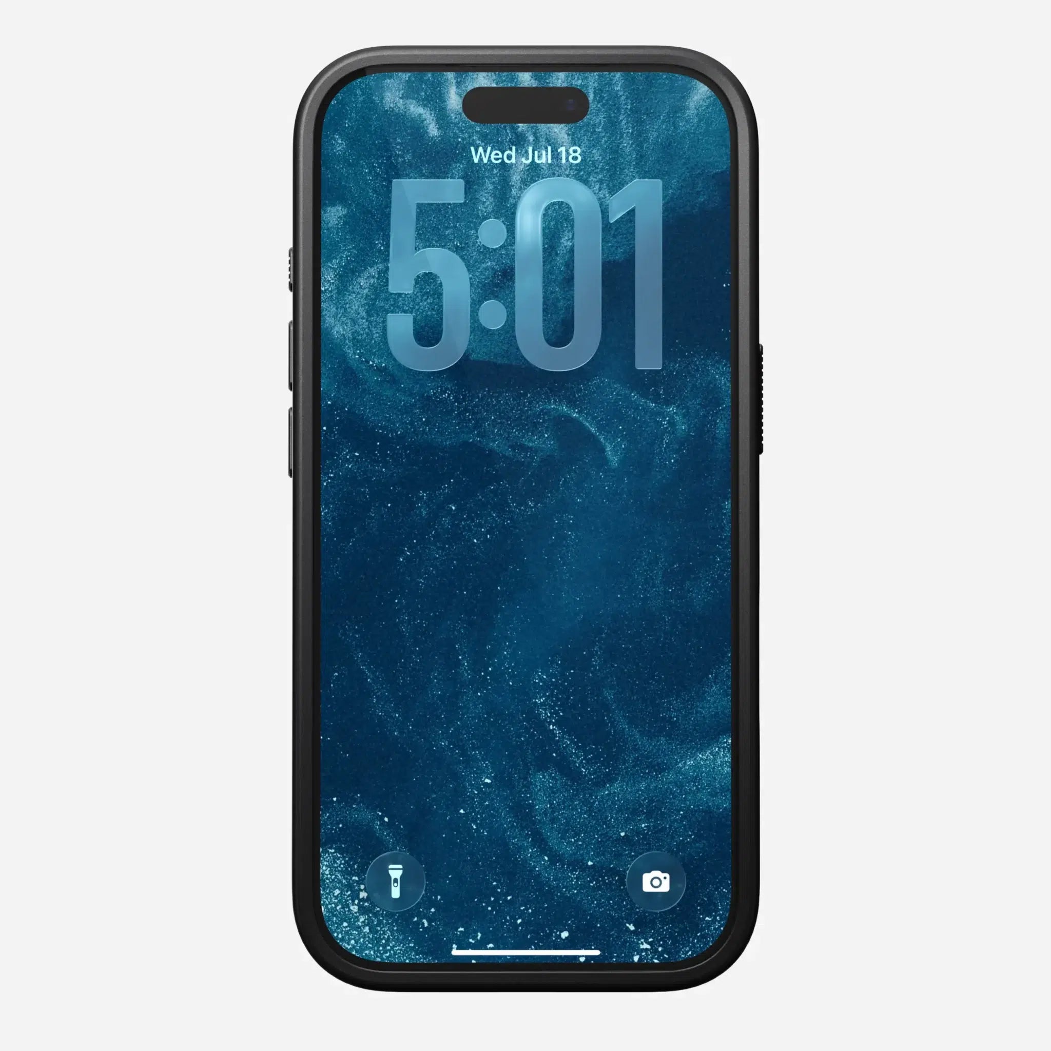 Nomad Modern Leather Case — Horween® Edition Black for iPhone 17 Pro
