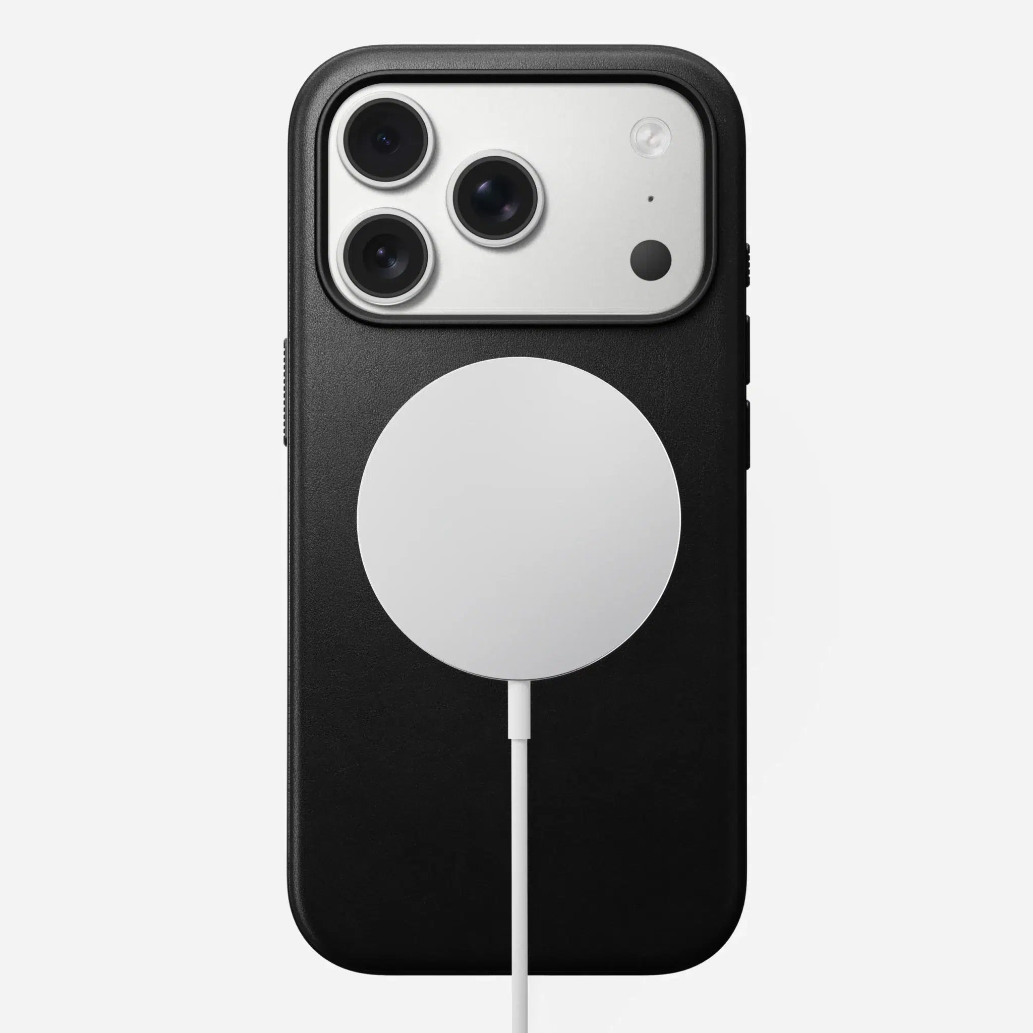 Nomad Modern Leather Case – Black for iPhone 17 Pro