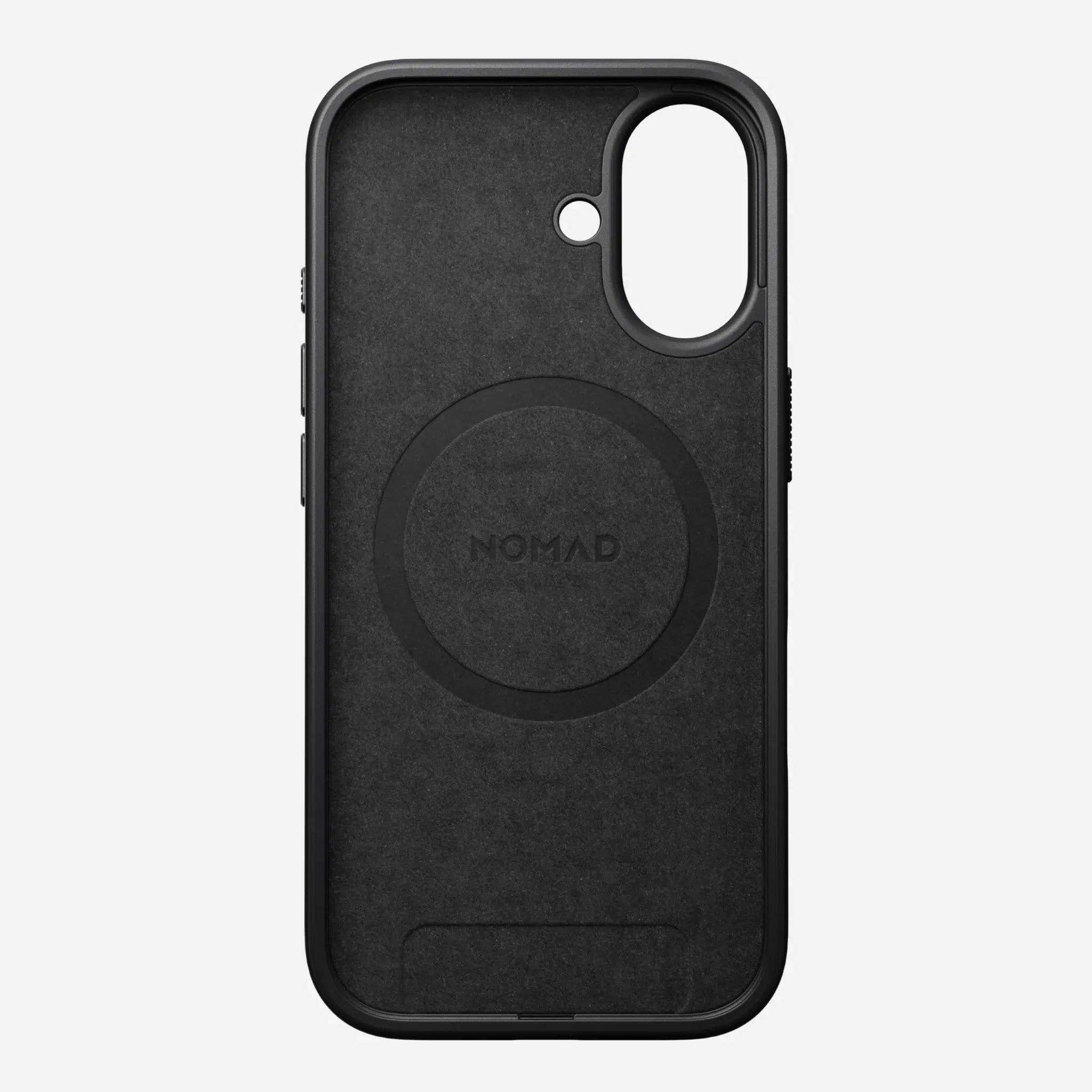 Nomad Modern Leather Case — Black for iPhone 17