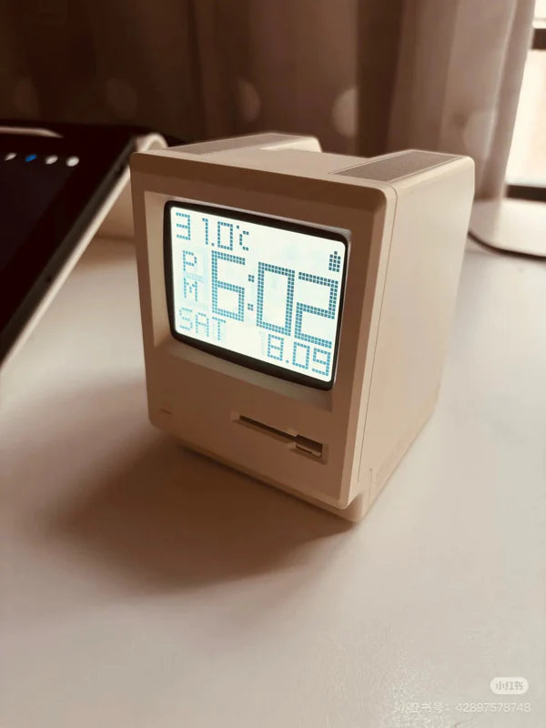 RayCue Maclock Retro Pixel Alarm Clock (USB-C Rechargeable)-17