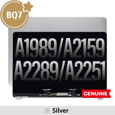 Complete LCD Display Assembly for MacBook Pro 13-inch A1989 / A2159 / A2289 / A2251 – Silver-1