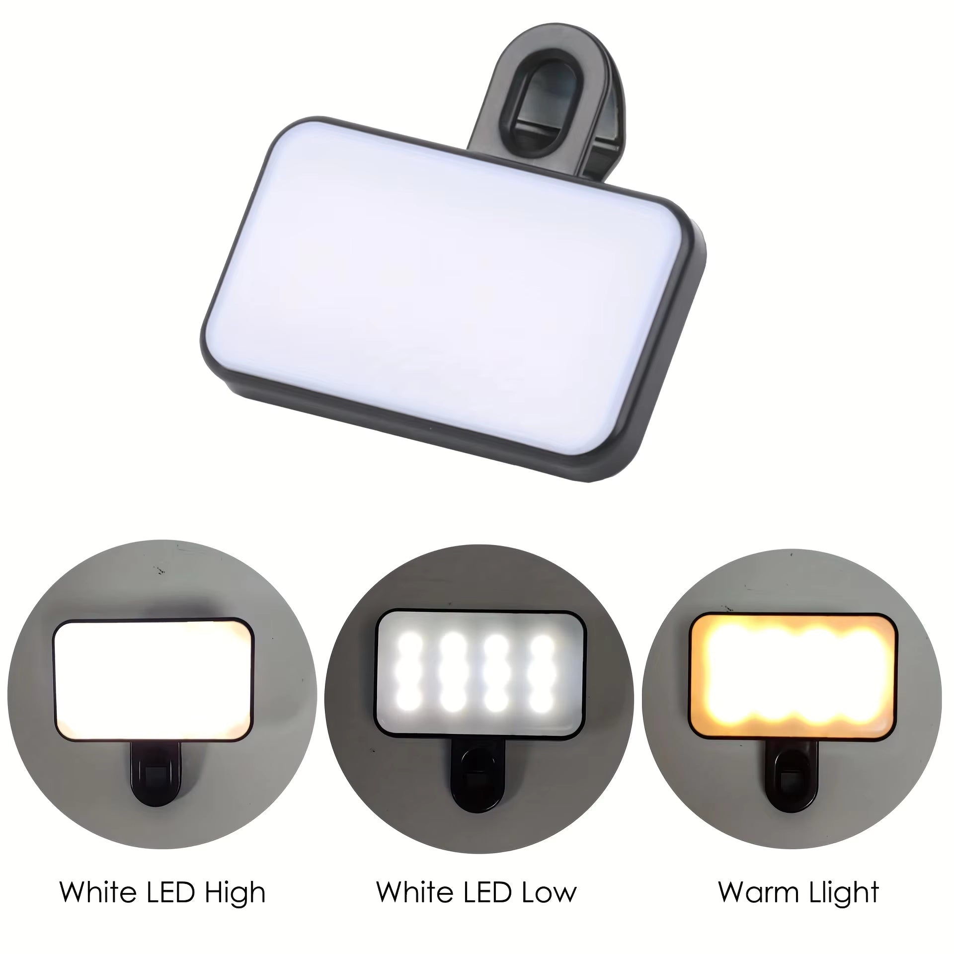 Portable Mini Rechargeable Selfie Fill Light Aussiez Goods Hub