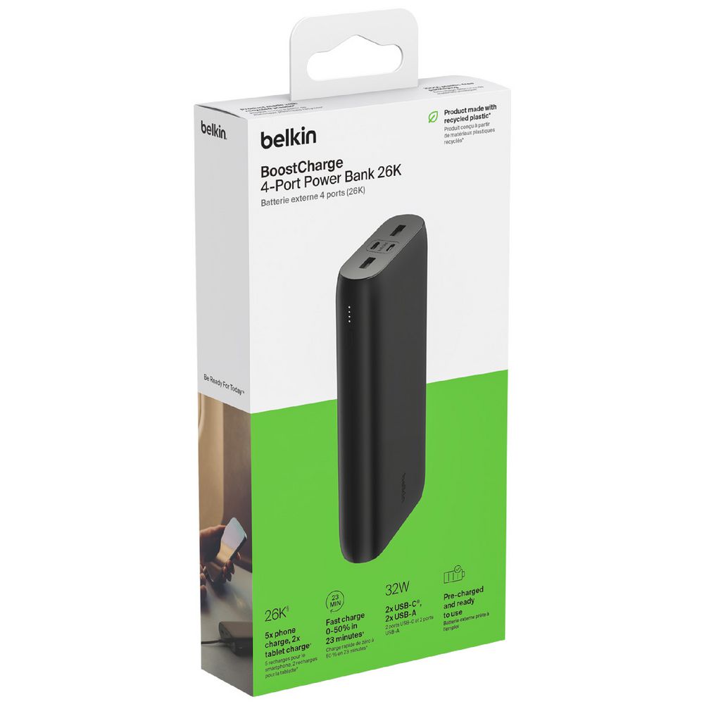 Belkin Boost 26K Power Bank Black Belkin