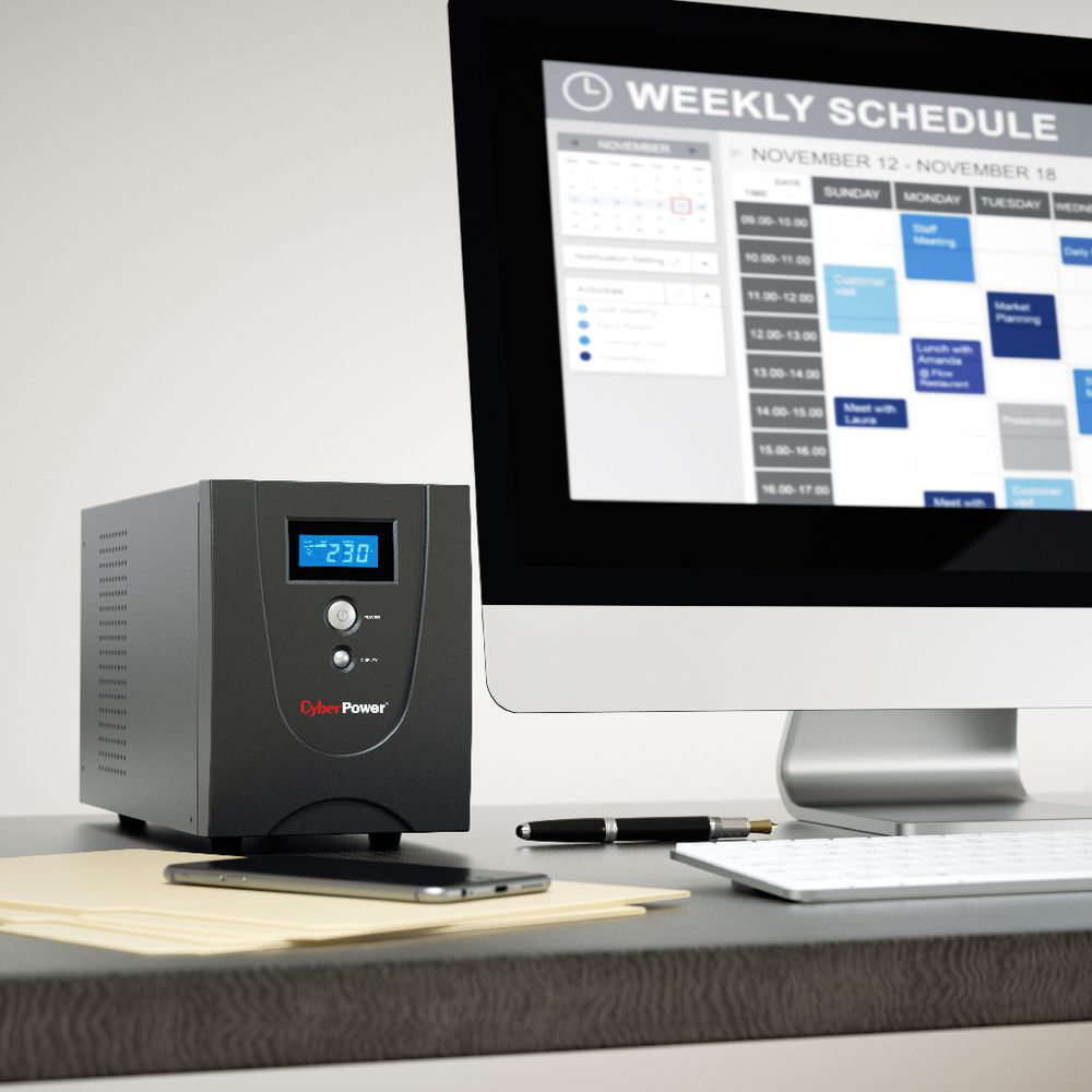 CyberPower Line Interactive UPS Black 2200VA