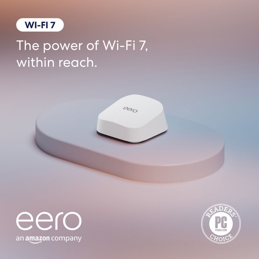 eero 7 Dual-Band Mesh Wi-Fi 7 Router