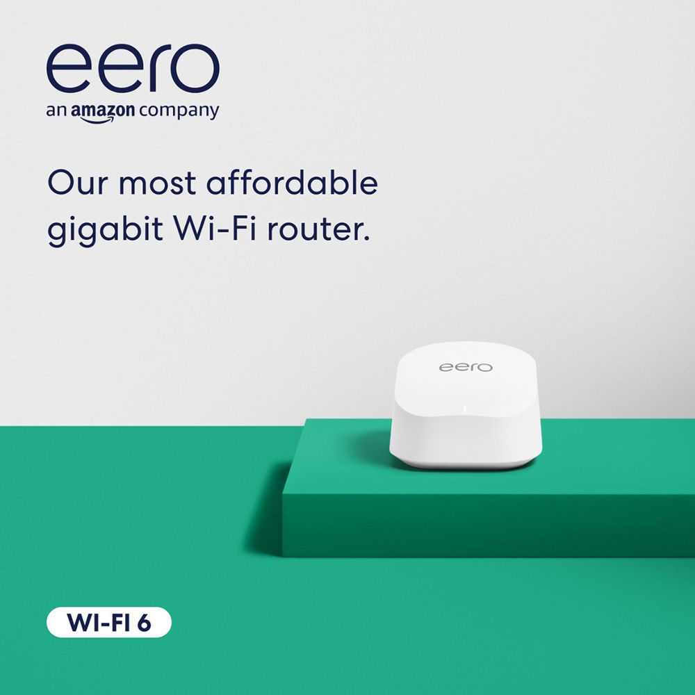 eero 6+ Dual-Band Mesh Wi-Fi 6 System