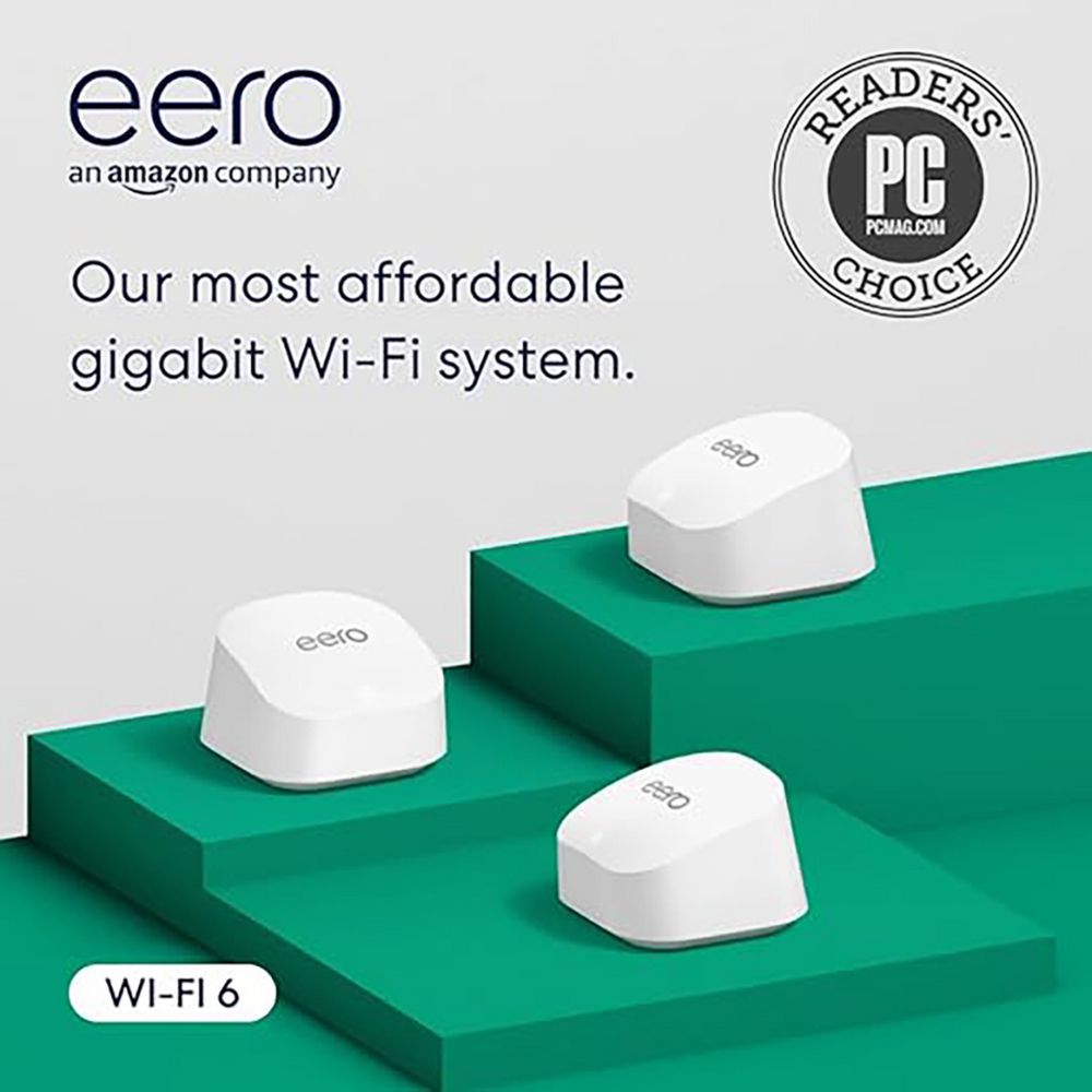 eero 6+ Dual-Band Mesh Wi-Fi 6 System