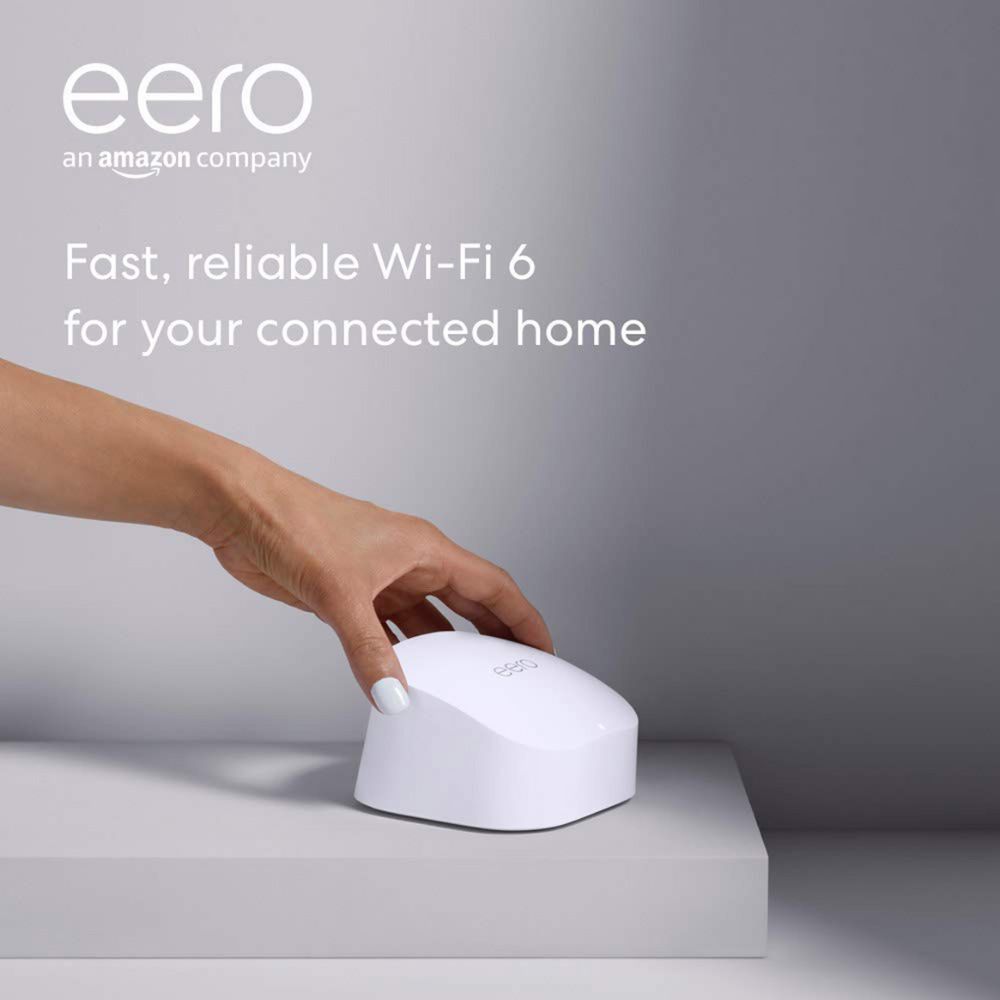 eero 6 TrueMesh Dual-Band Wi-Fi 6 System