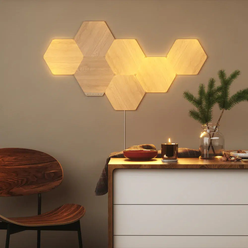 Nanoleaf Elements Wood Look Expansion Pack (3 Pack)