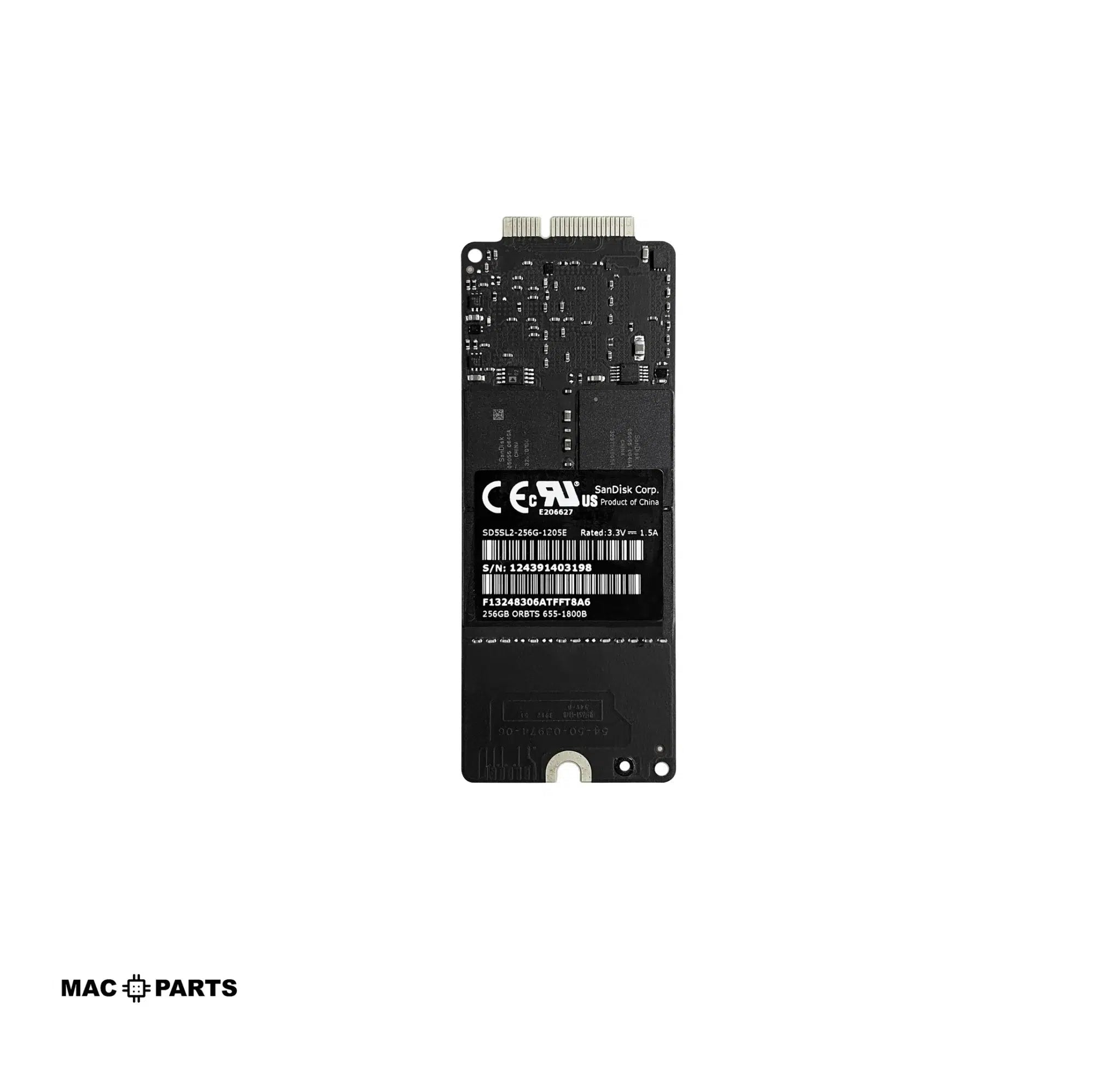 Apple Genuine SSD for MacBook Pro A1425/A1398 (2012–2013) — 512GB