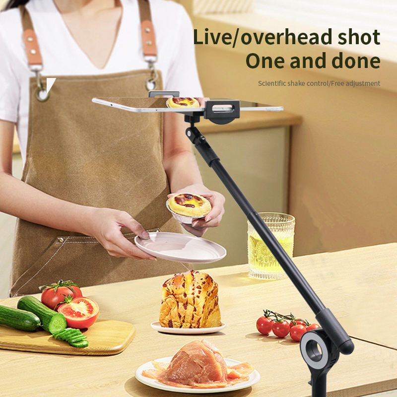 Blive Lazy Stand Tablet Holder With 720° Rotation — Heavy Duty Adjustable Floor Stand for Phone & Tablet