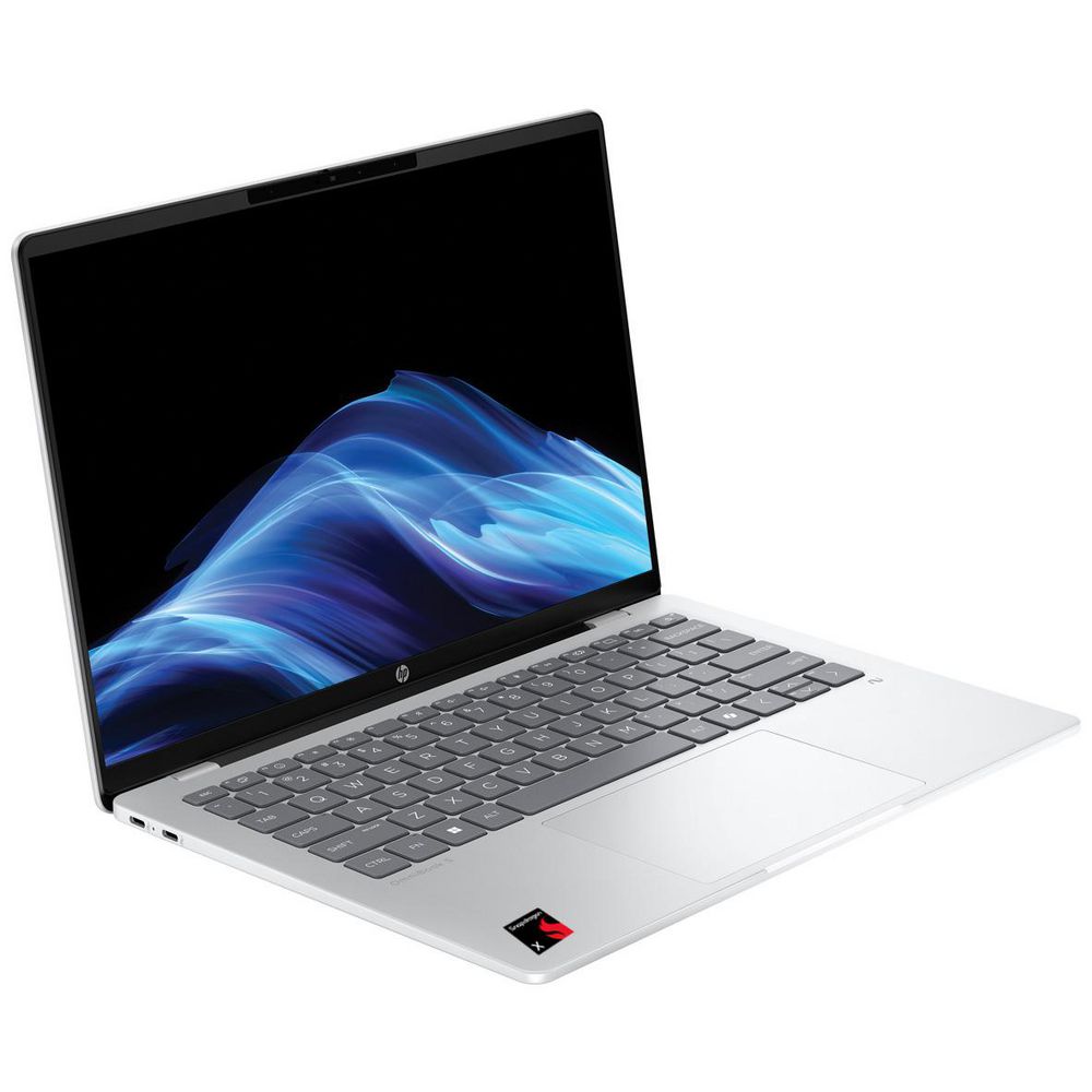 HP 14” OmniBook 5 OLED Copilot+ PC – Snapdragon X, 16GB/512GB (Silver)