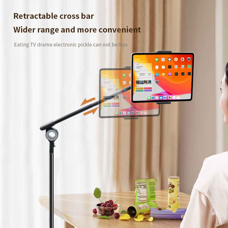 Blive Lazy Stand Tablet Holder With 720° Rotation — Heavy Duty Adjustable Floor Stand for Phone & Tablet