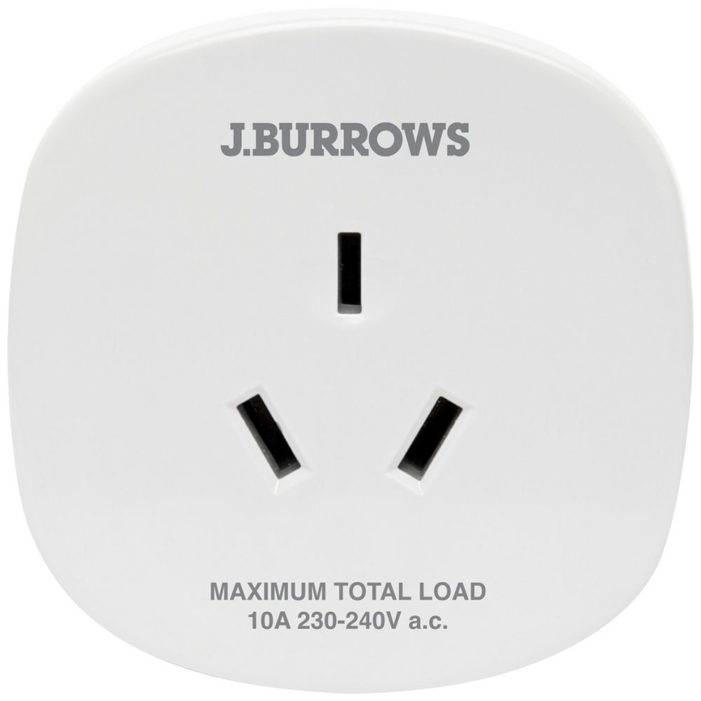 J.Burrows Outbound Travel Adaptor UK, Hong Kong & More J.Burrows