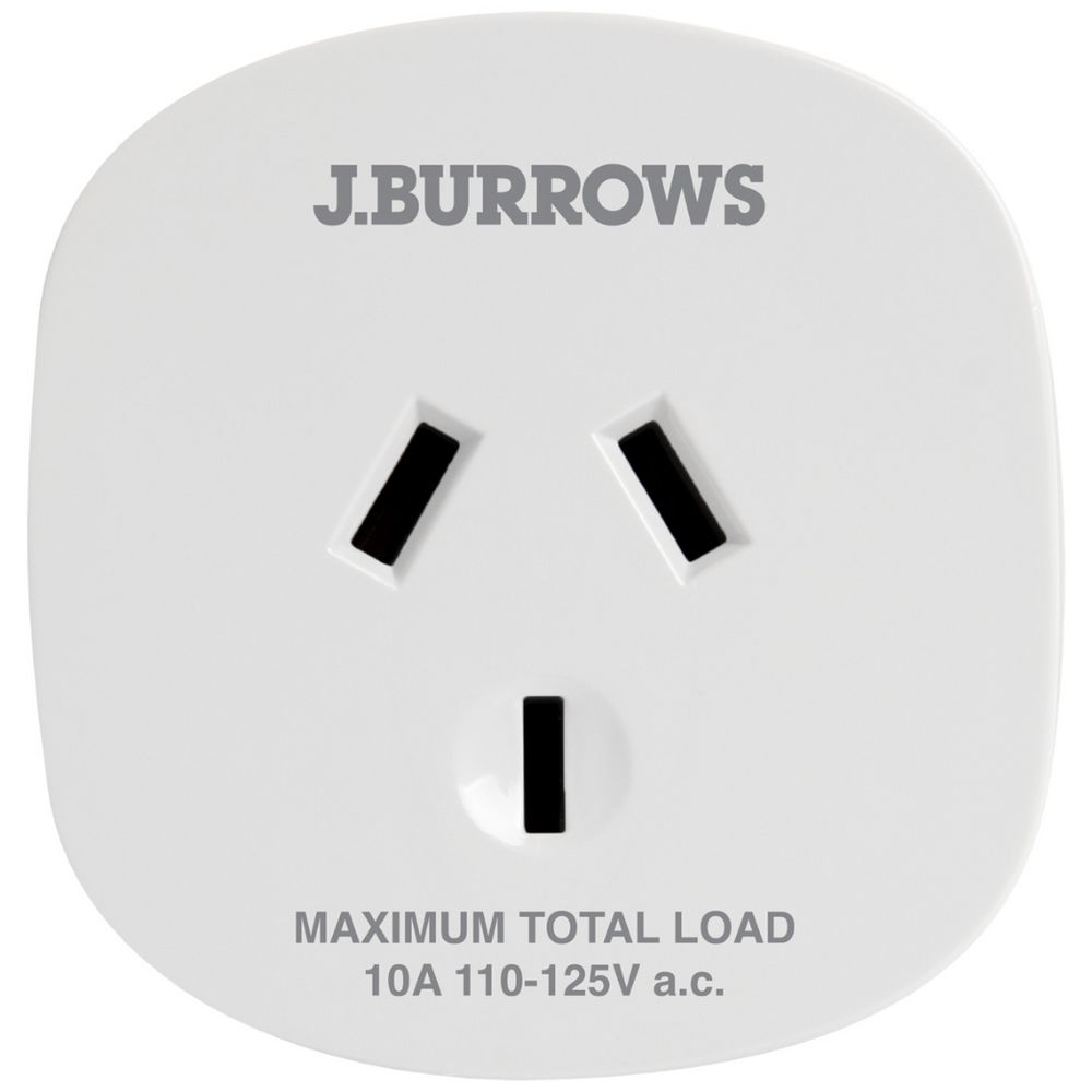 J.Burrows Outbound Travel Adaptor USA, Canada & More J.Burrows