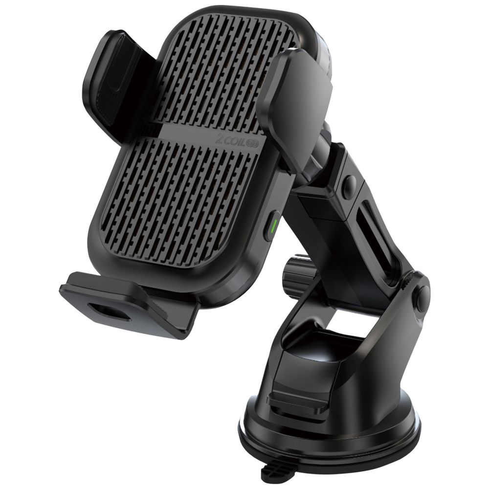J.Burrows Wireless Charging Car Mount — Motorized Qi2 Fast Charger for Phones