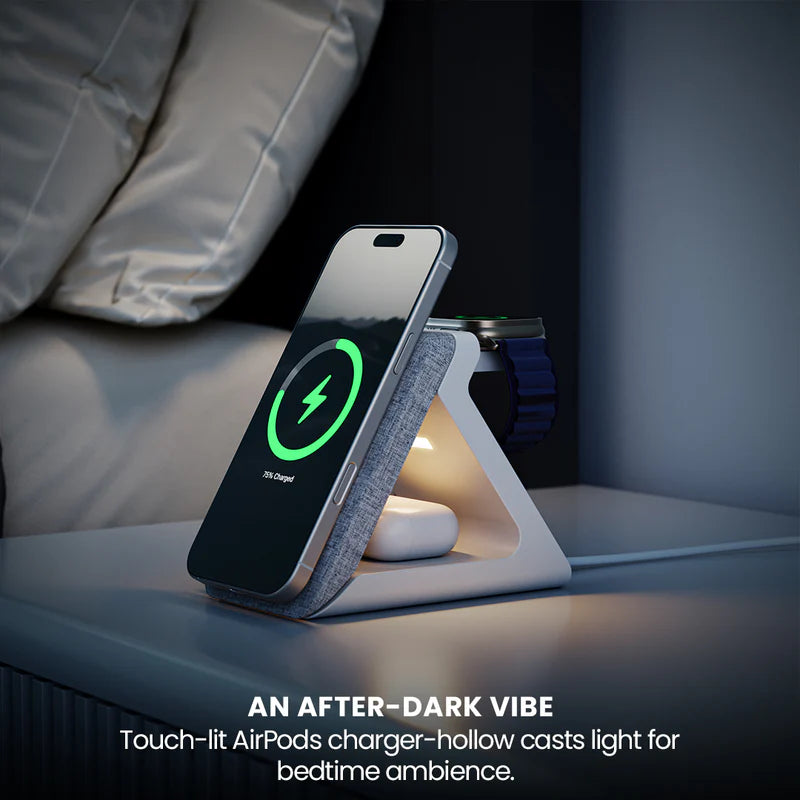 ARIA 3-in-1 Fast Wireless Charging Station JOURNEY