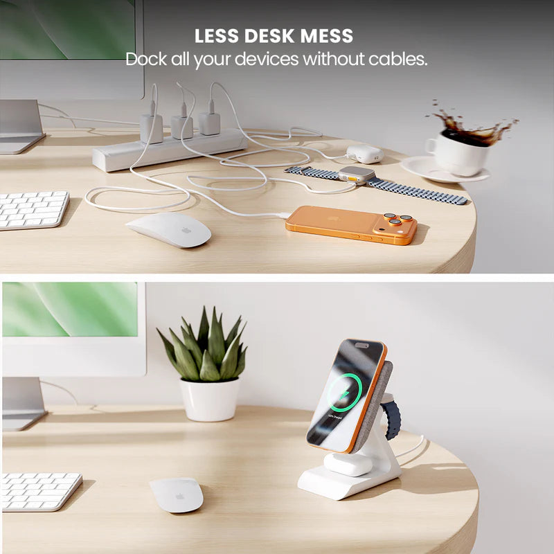 SUMMIT 3-in-1 Wireless Charging Station JOURNEY