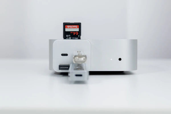 RayCue MiniPack Expansion Dock for Mac Mini M4 / Mac Studio (US Plug)-11