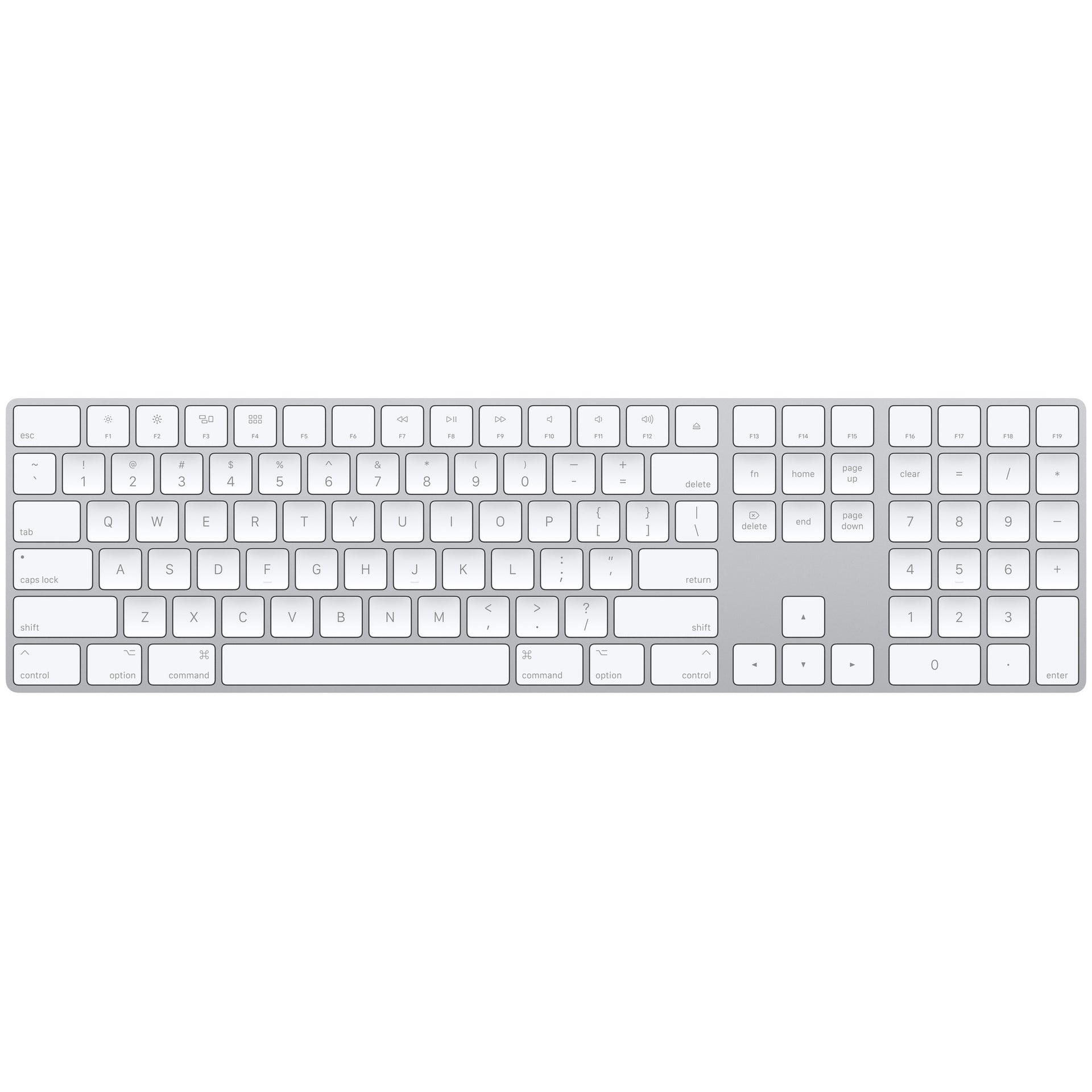 Apple Magic Keyboard with Numeric Keypad (Lightning, US Layout)
