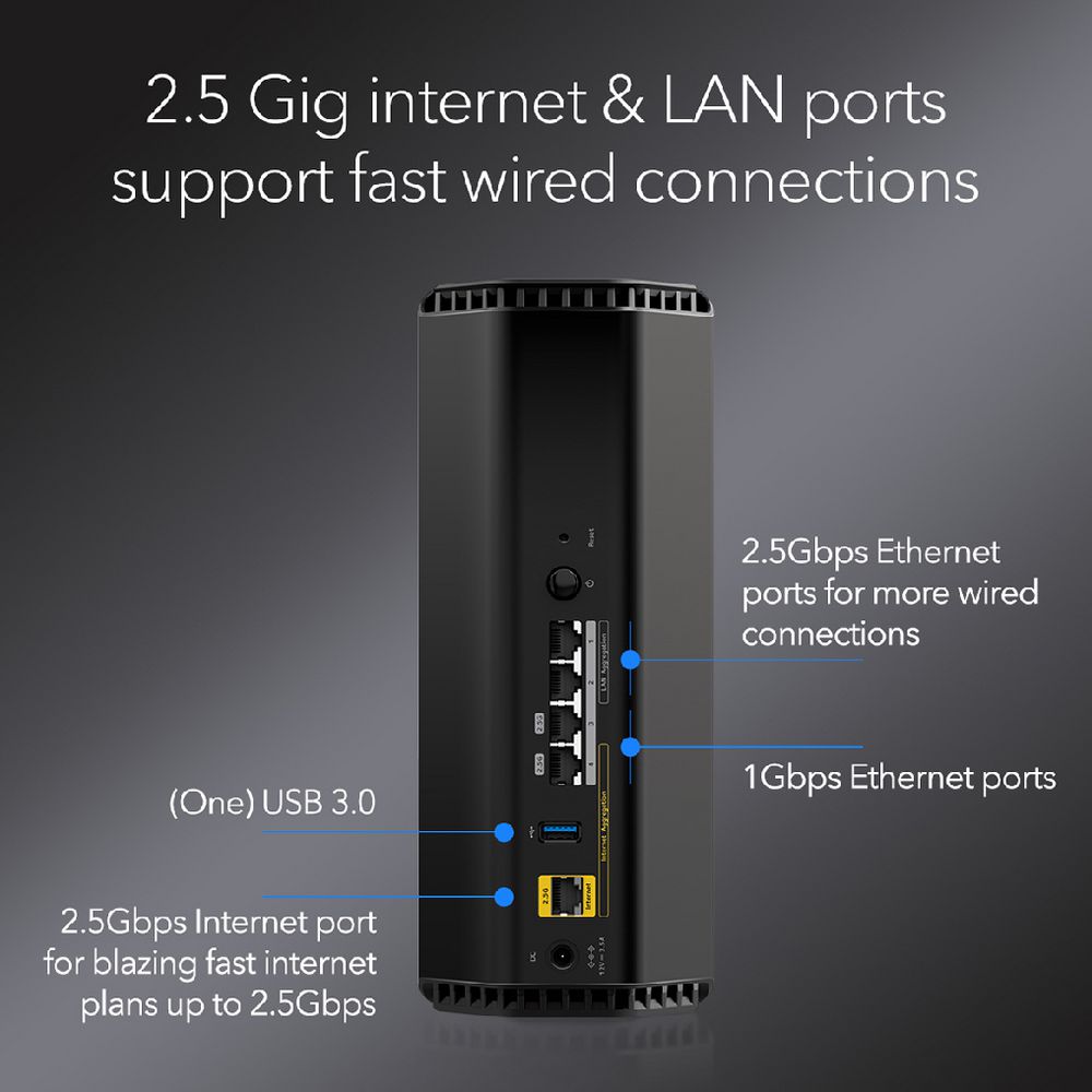 NETGEAR Nighthawk BE9300 Tri-Band Wi-Fi 7 Router