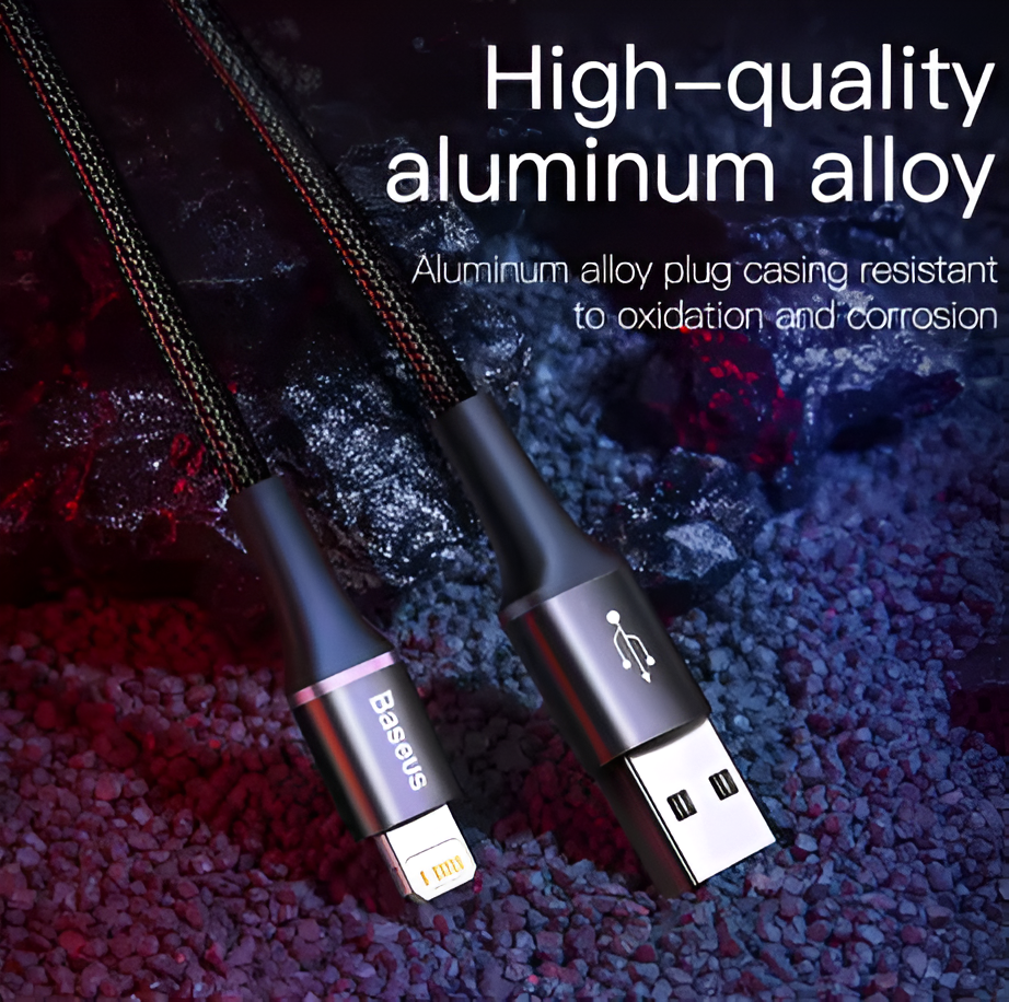 Baseus USB Cable for iPhone 18W Lighting Fast Charging Charger USB Data Cable for iPad Cord