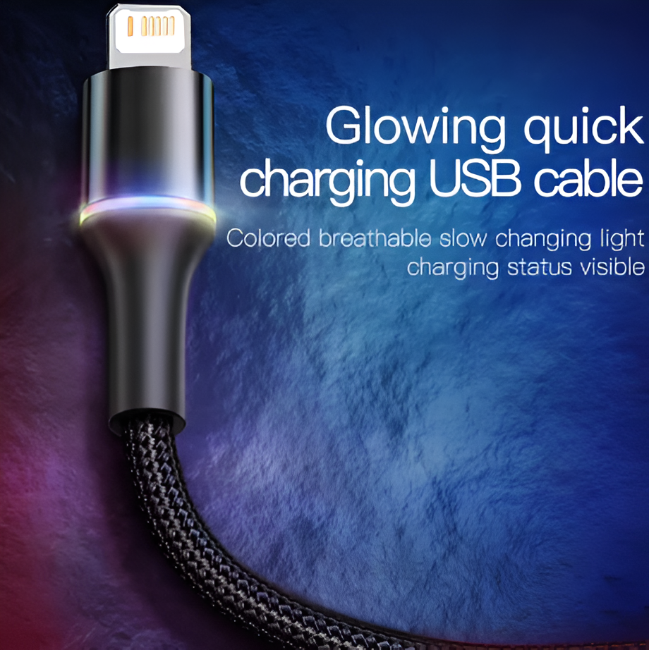 Baseus USB Cable for iPhone 18W Lighting Fast Charging Charger USB Data Cable for iPad Cord