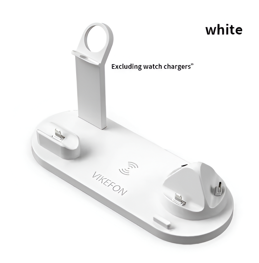 30W 7 in 1 Wireless Charger Stand Pad For iPhone Apple Watch Airpods Pro iWatch
