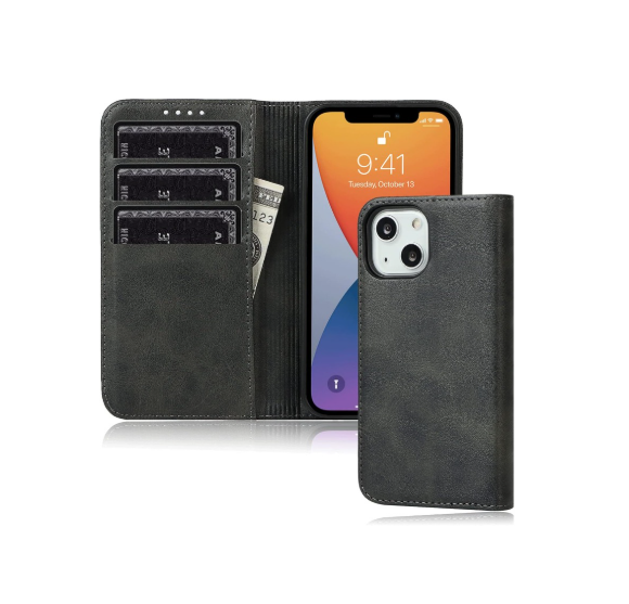 FROLAN for iPhone 13 Wallet Case with Card Holder-9