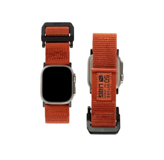 Urban Armor Gear Active Strap for Apple Watch 42mm / 44mm / 45mm [Watch SE, Series 8/7/6/5/4/3/2/1, Nylon Replacement]-8