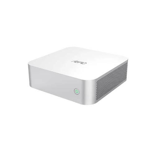Aiffro K100 All-SSD NAS Storage | Intel N100 | 8GB LPDDR5 4800MHz | 4 Bays 2280 M.2 SSD Up to 16TB | 2.5GbE RJ45 | Mini Pocket NAS | Set for Truenas, Freenas, Unraid, Windows, OMV
