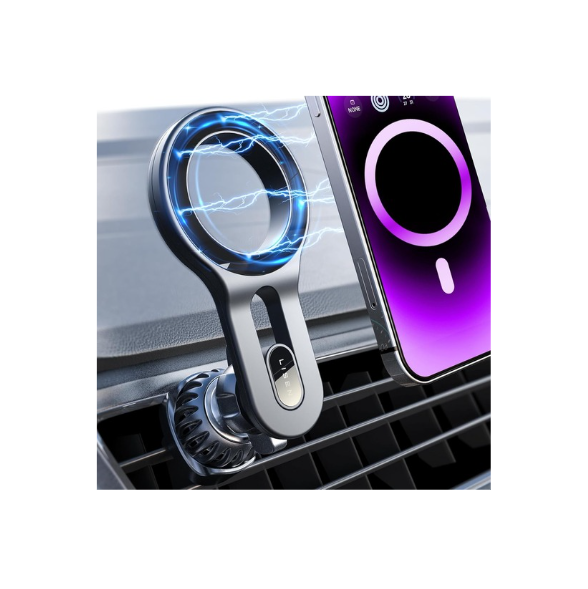 LISEN for MagSafe Car Mount Magnetic Phone Holder Car Mount Mobile Phone Vent Magnetic Easily Install iPhone Car Holder Mount Fit for iPhone 16 15 14 13 Pro Plus Max Mini MagSafe Cases