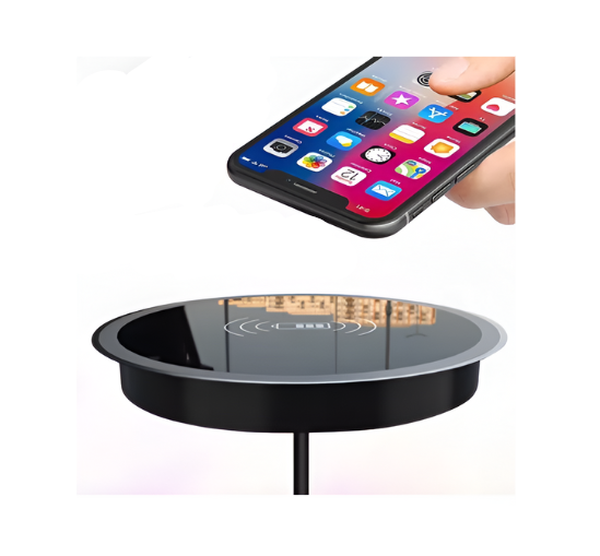 100W Quick Wireless Desktop Embedded Charger For iPhone Samsung Huawei Xiaomi Oppo