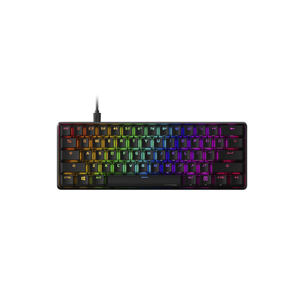 HyperX Alloy Origins 60% Mechanical Gaming Keyboard - HyperX Red Switch