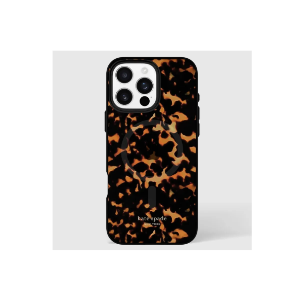 Kate Spade MagSafe Case for iPhone 16 Pro Max - Tortoise