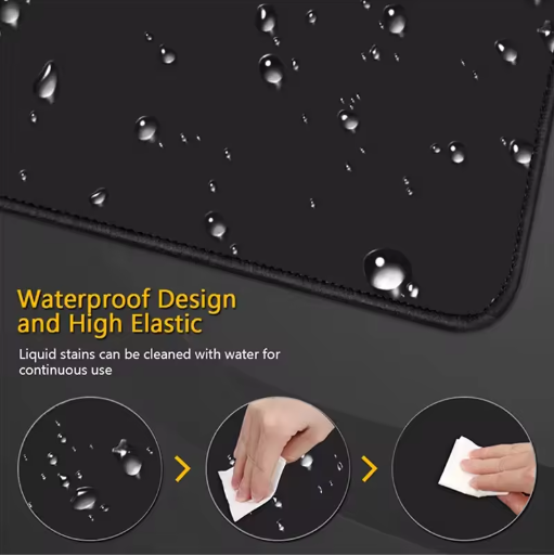 Mousepad Computer XL MousePads Keyboard Pad Mouse Mat Japan Black Sea Wave Gamer Soft Office Carpet Table Mat Desktop Mouse Pad