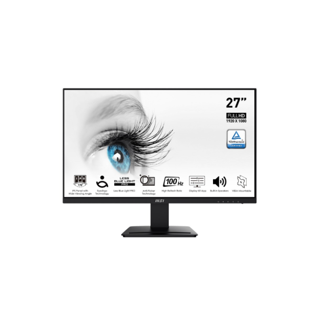 MSI PRO MP273A 27" FHD IPS 100Hz Speakers Monitor