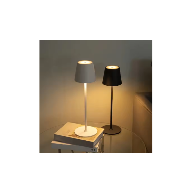 Nordic LED Table Lamp Rechargeable Touch Dimmable Desk Lamp bedroom decoration Home Dining Room Coffee Shop Simple Room Decor