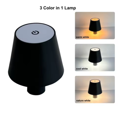 Nordic LED Table Lamp Rechargeable Touch Dimmable Desk Lamp bedroom decoration Home Dining Room Coffee Shop Simple Room Decor-8