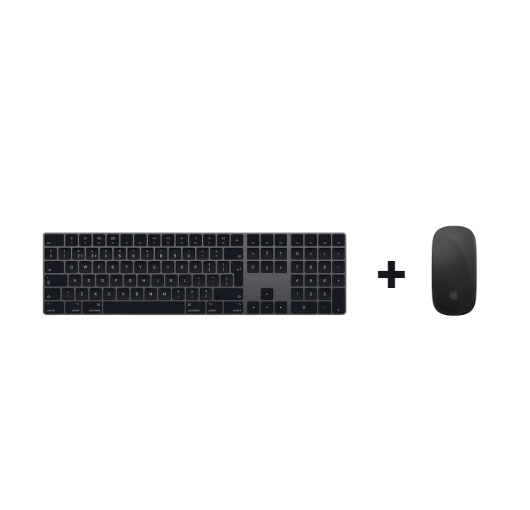 Apple Magic Combo – Keyboard + Magic Mouse (Black)