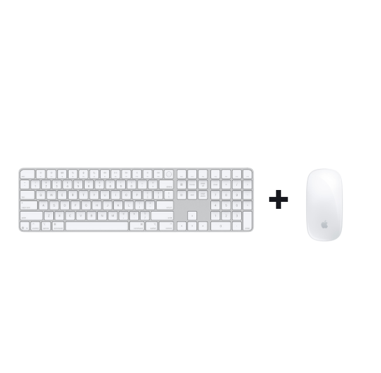 Apple Magic Combo - Keyboard + Magic Mouse (Silver)