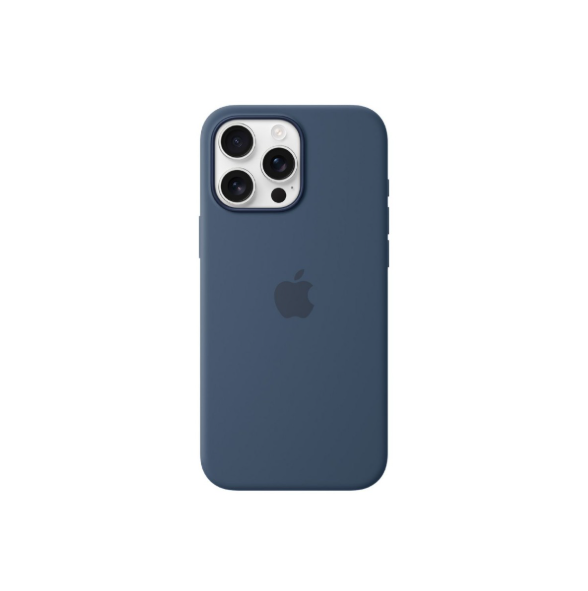 Apple iPhone 16 Pro Max Silicone MagSafe Case Denim