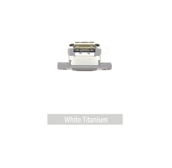 Charging Port Connector for iPhone 16 Pro / 16 Pro Max-White Titanium