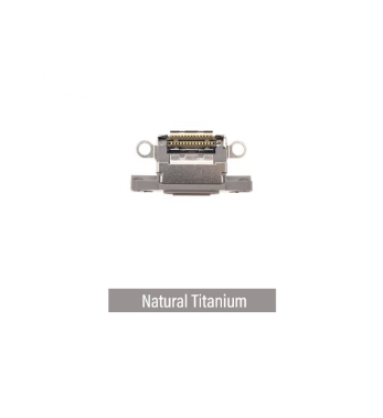 Charging Port Connector for iPhone 16 Pro / 16 Pro Max-Natural Titanium