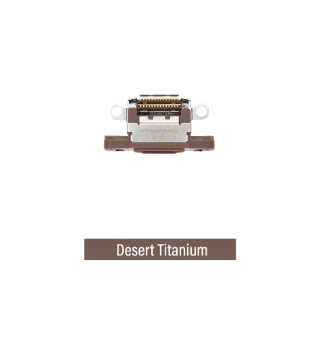 Charging Port Connector for iPhone 16 Pro / 16 Pro Max-Desert Titanium