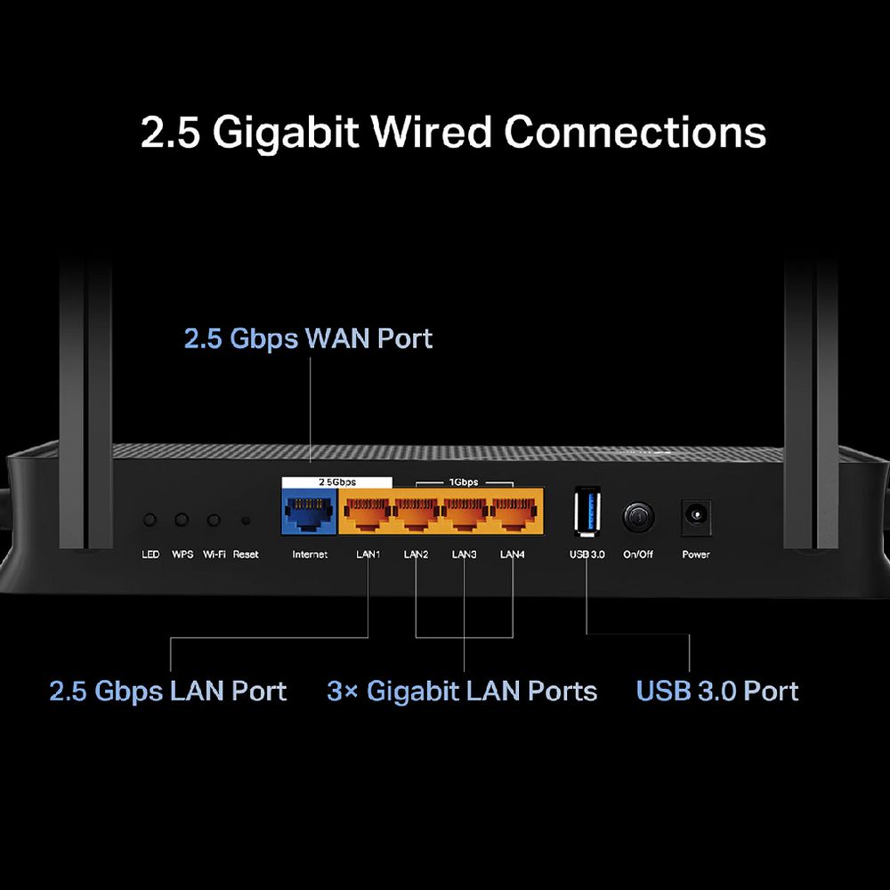TP-Link Archer BE230 BE3600 Dual-Band WiFi 7 Router