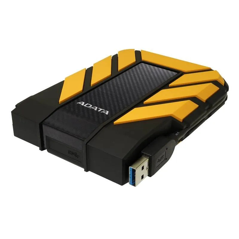 ADATA Rugged Pro HD710 2 TB USB 3.0 Portable External Hard Drive – Yellow