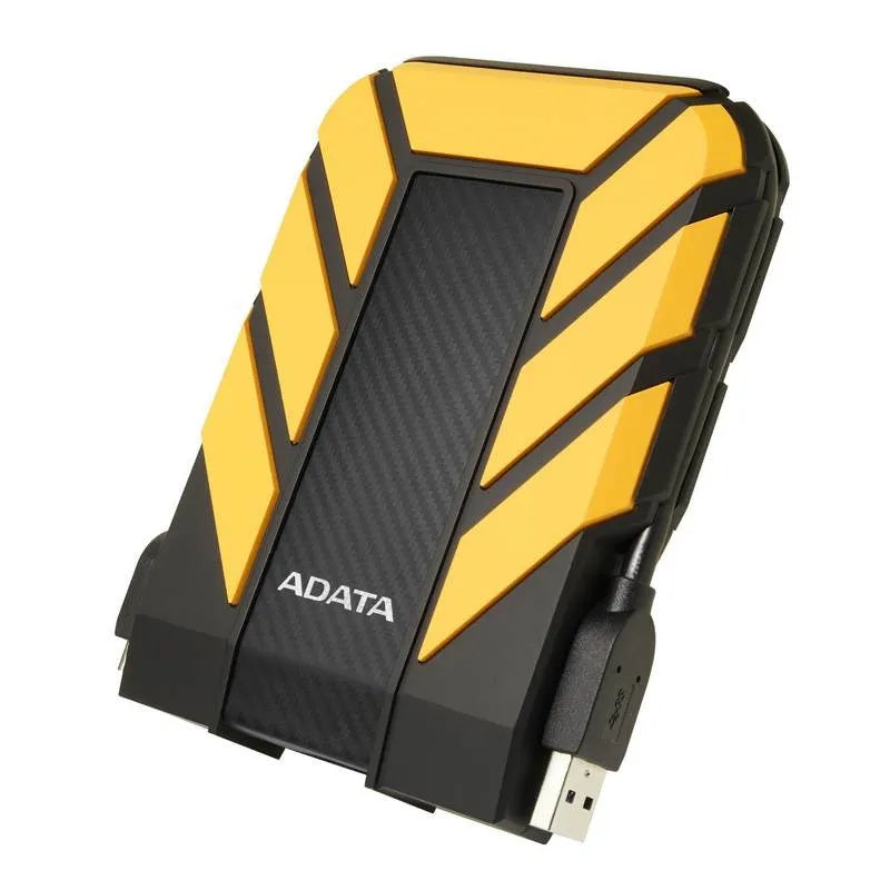 ADATA Rugged Pro HD710 2 TB USB 3.0 Portable External Hard Drive – Yellow