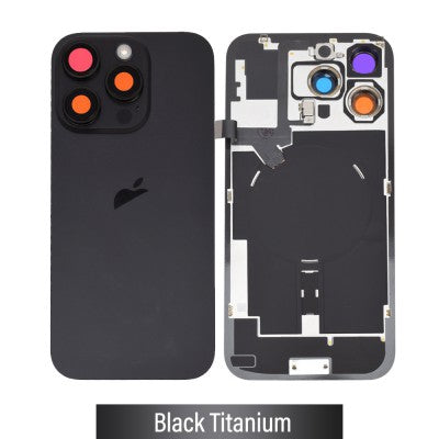 Rear Cover Glass with NFC Wireless Charging & Flash Flex for iPhone 16 Pro Max – AMPLUS-3